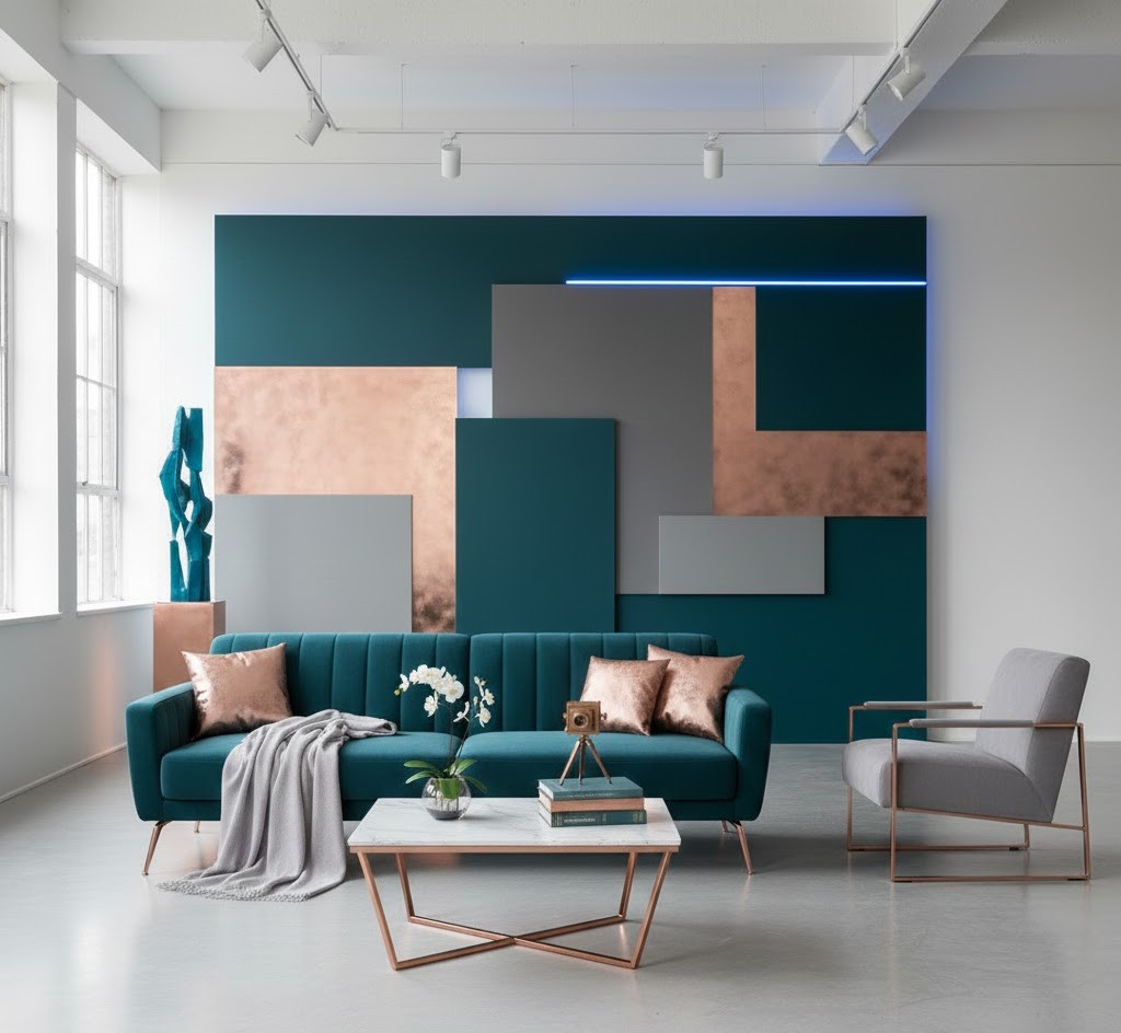 Stylish product photography setup