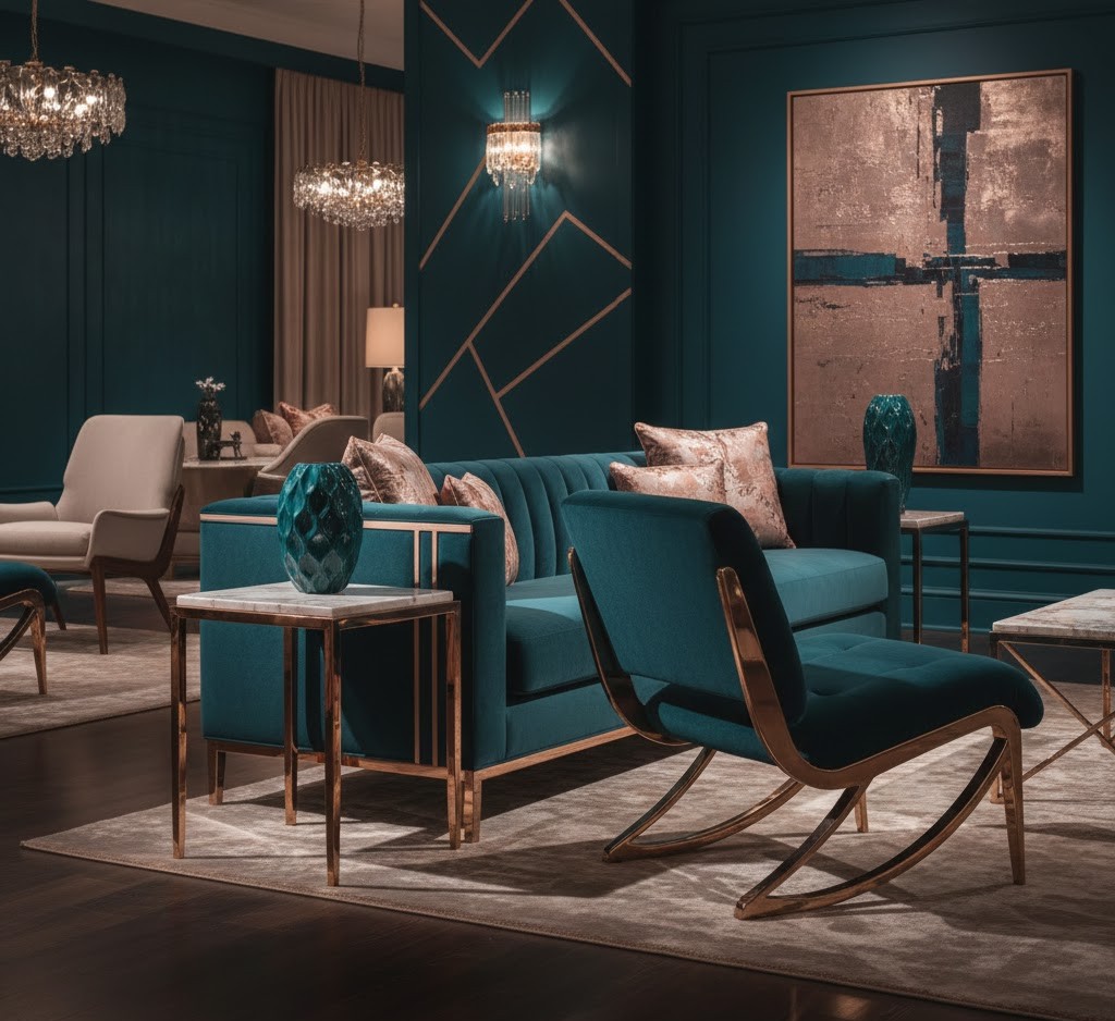 Luxury furniture pieces