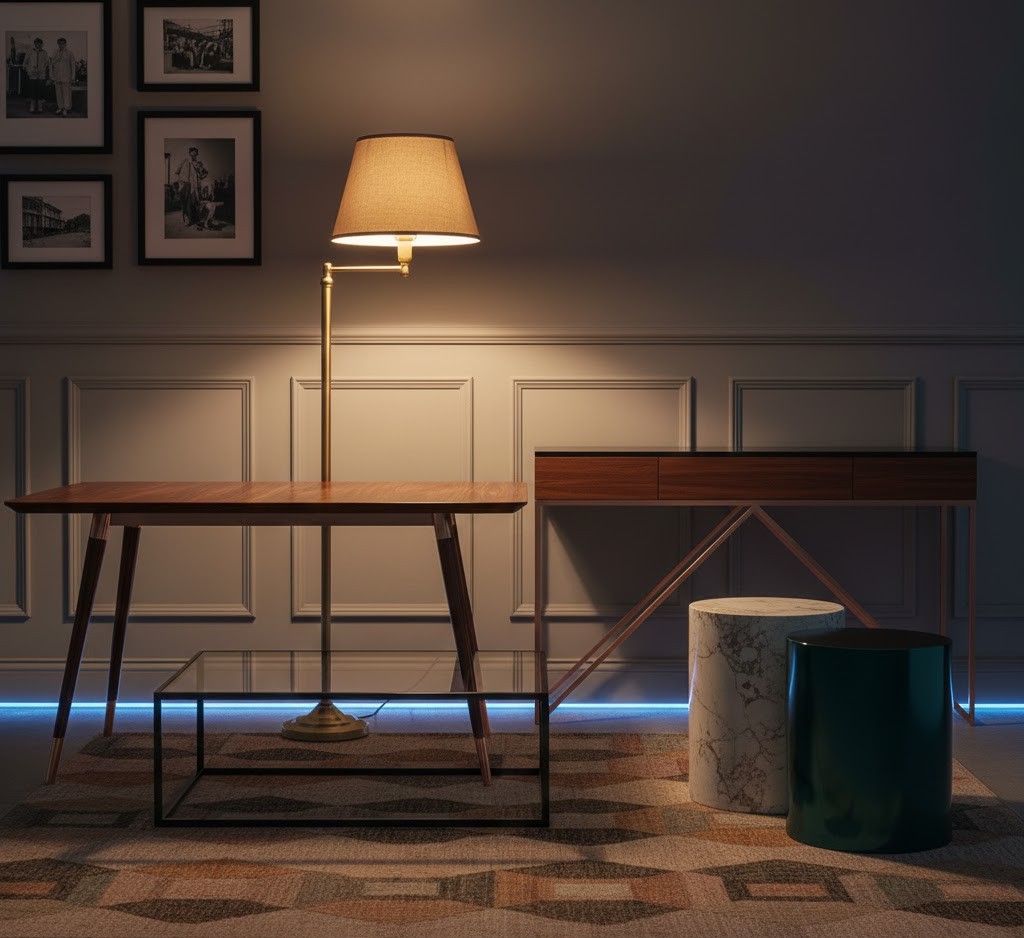 Stylish tables and surfaces